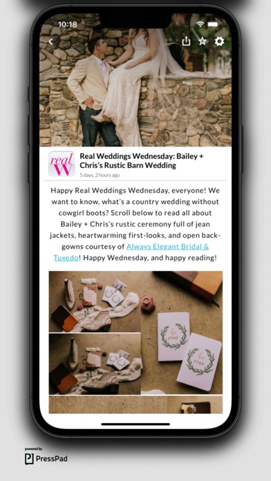 Real Weddings Mag Screenshot