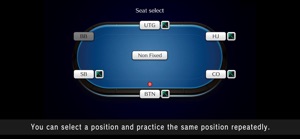 Poker Preflot Trainer screenshot #2 for iPhone