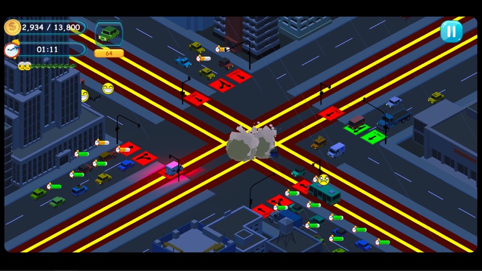 #1. Casual Traffic (iOS) 由: Risky Firmansyah