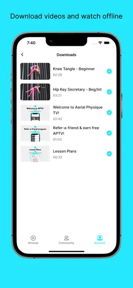 Game screenshot Aerial Physique TV apk