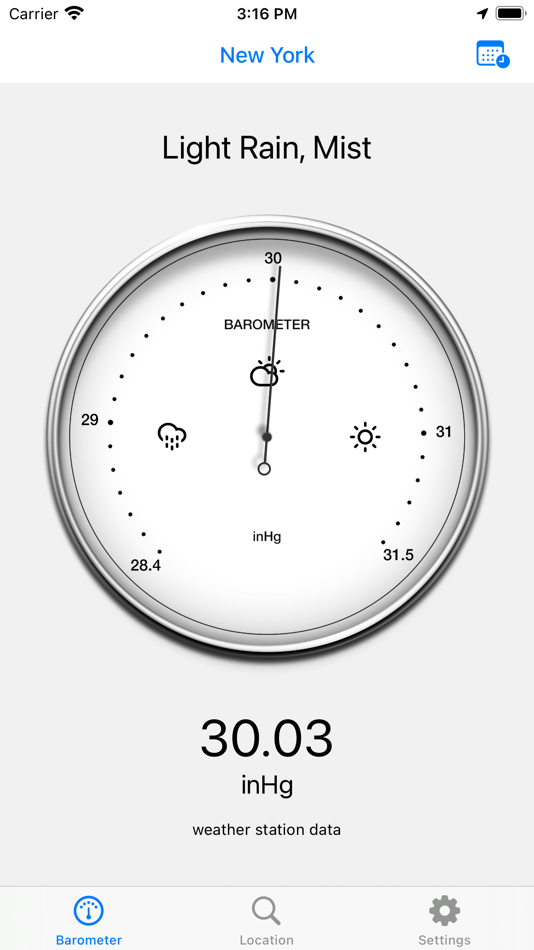 Barometer - Air Pressure - 3.7 - (iOS)