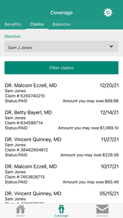 Advantek Benefit Administrator Screenshot