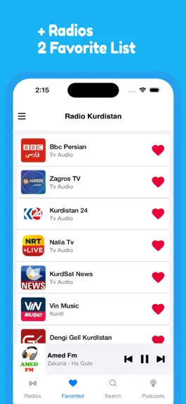 Game screenshot Kurdish Radios apk