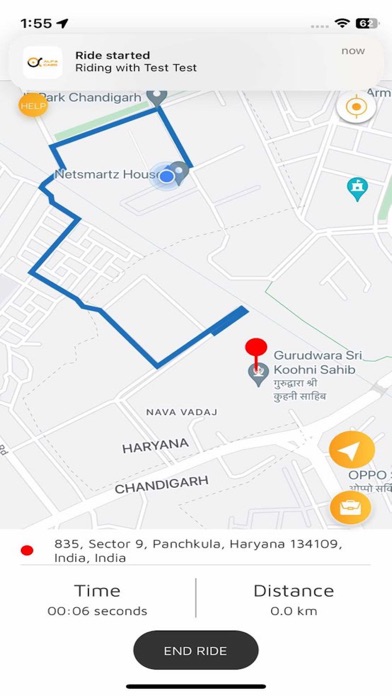 ALFA Cabs Driver Screenshot