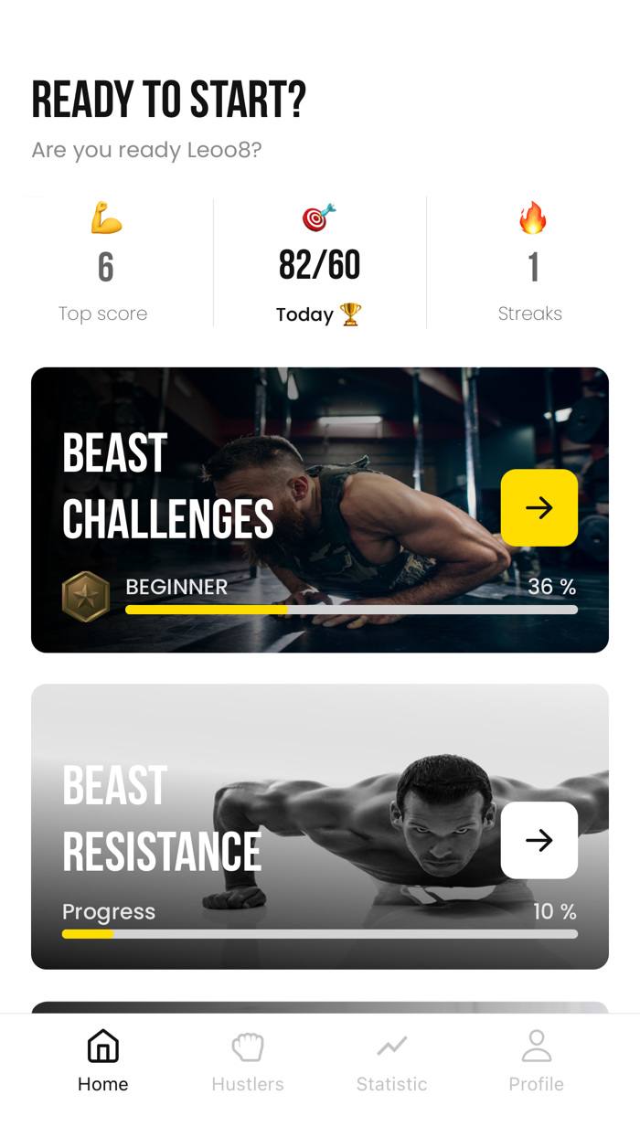 Push Yourself Up Be a Warrior