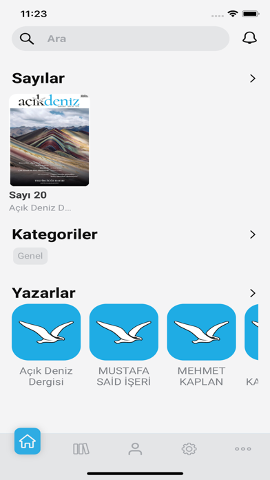 Screenshot #1 pour Açıkdeniz Dergisi