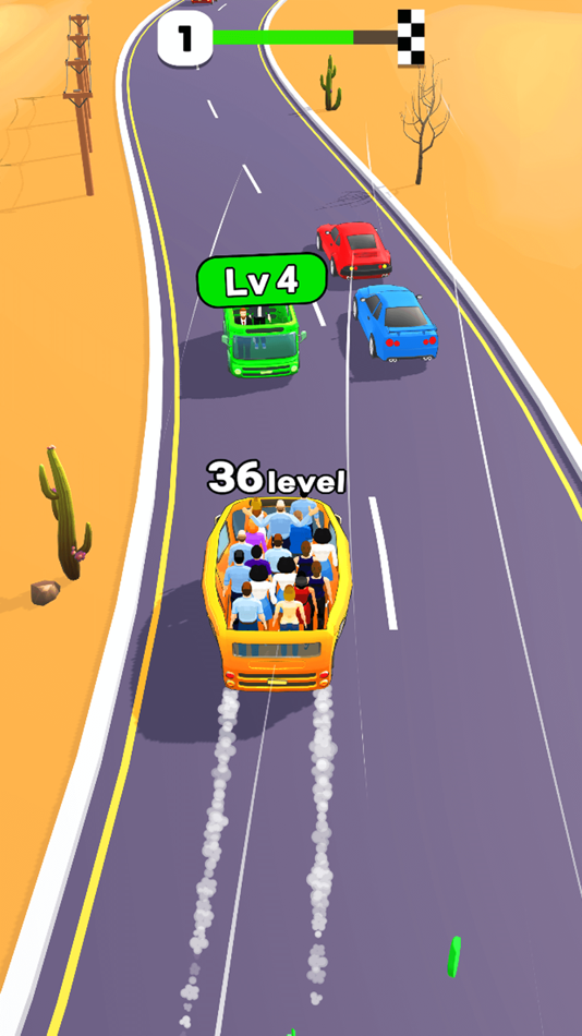 #6. Level Up Bus 3D (iOS) Podle: Xiamen Sixcube Information Technology Co., Ltd.