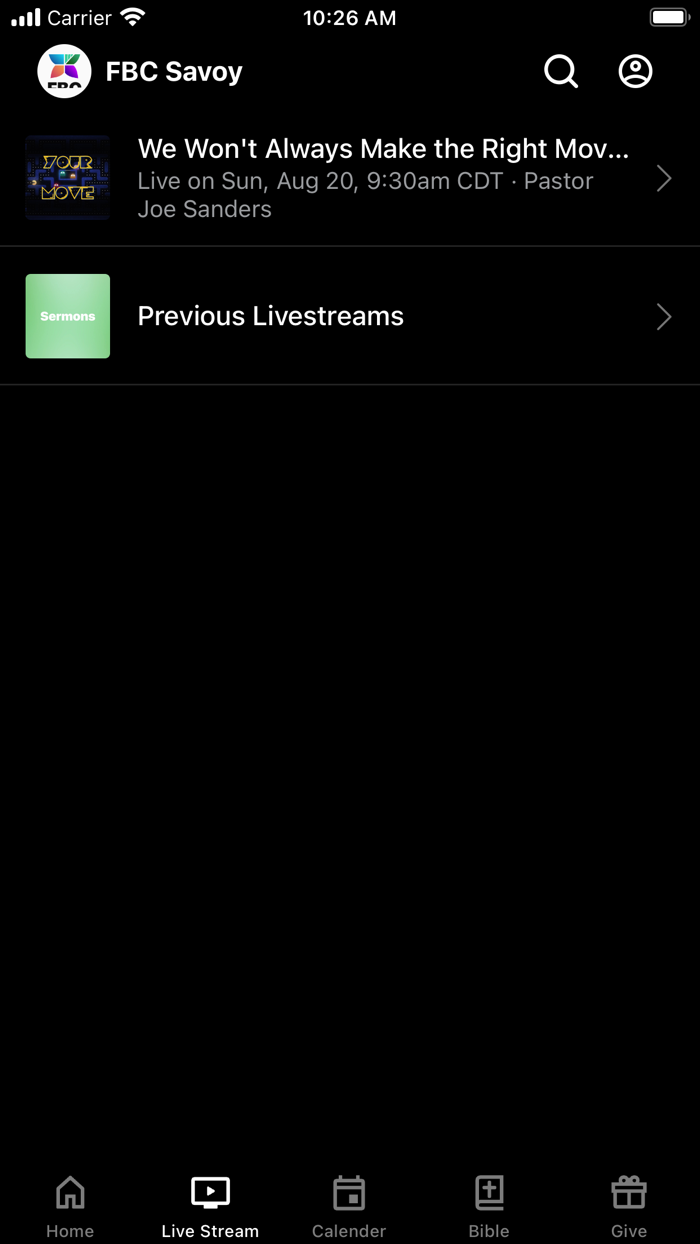 First Baptist Church Savoy