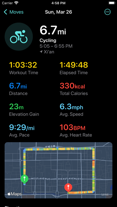 Screenshot #3 pour Moves - for Garmin to Health