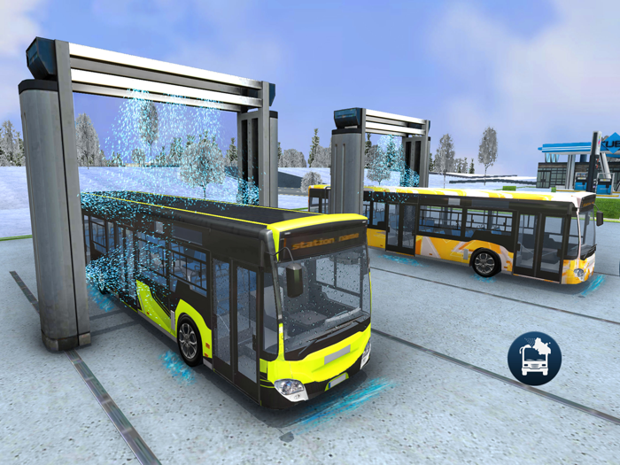 Highway Coach Bus Driving Sim