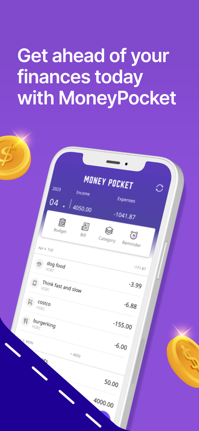 MoneyPocket Expense and Budget