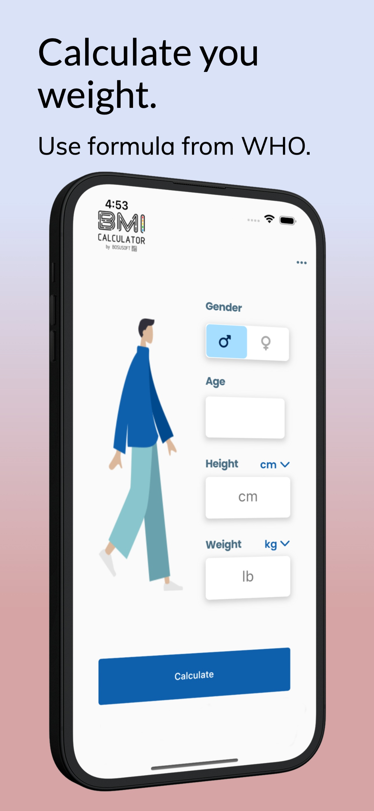 BMI Calculator: weight control