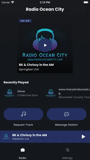Radio Ocean City screenshot 1