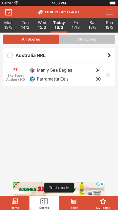 Love Rugby League Screenshot