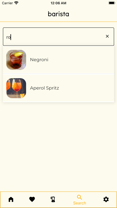 Barista - Cocktail Maker Screenshot