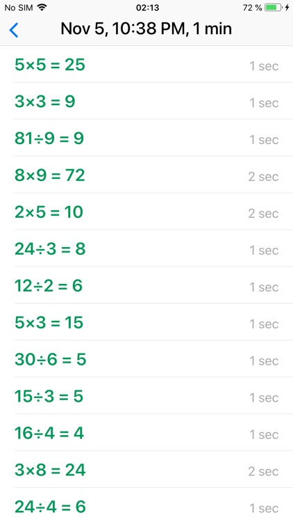 Mental math trainer & coach screenshot-5