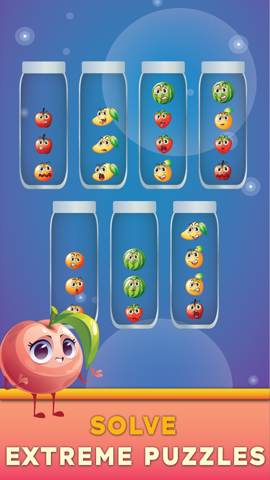 #1. Fruit Sort Puzzle (iOS) Podle: Syed Hassan Maroof