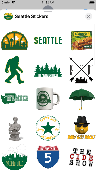 Seattle Stickers Screenshot