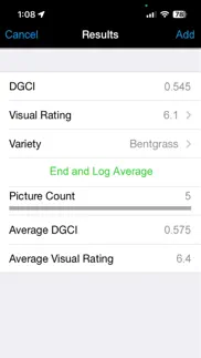 fieldscout greenindex+ turf iphone screenshot 3