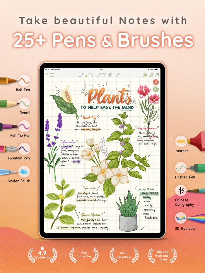 CollaNote Handwritting and PDF