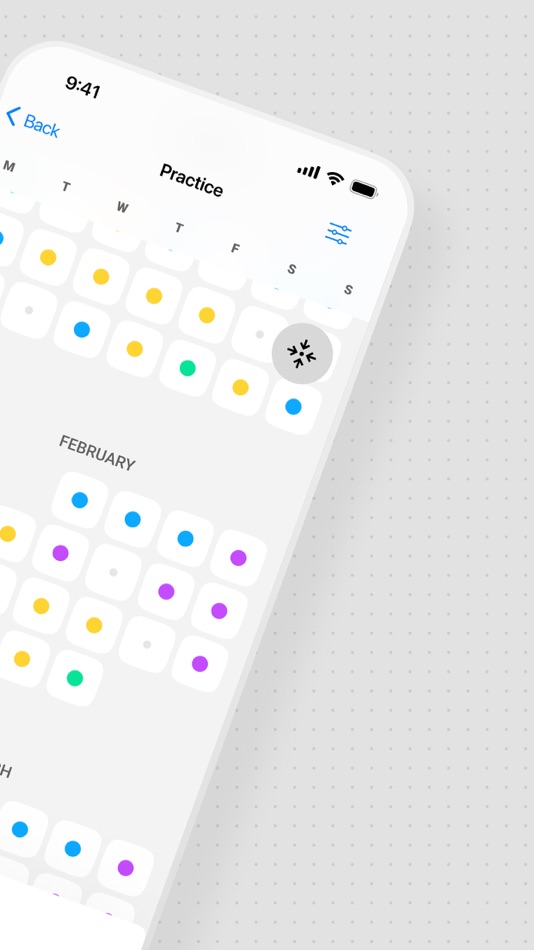 #2. Dots Tracker (iOS) 由: Arnaud Gillard