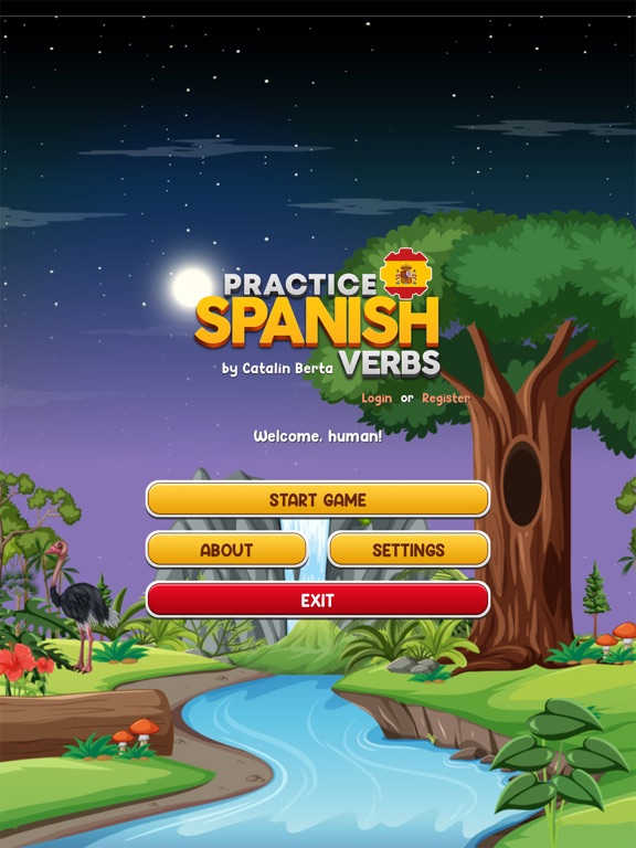 Screenshot #6 pour Learn Spanish Verbs Game Extra