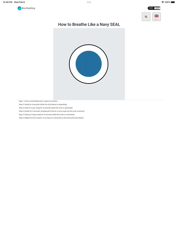 Box Breathing Offline