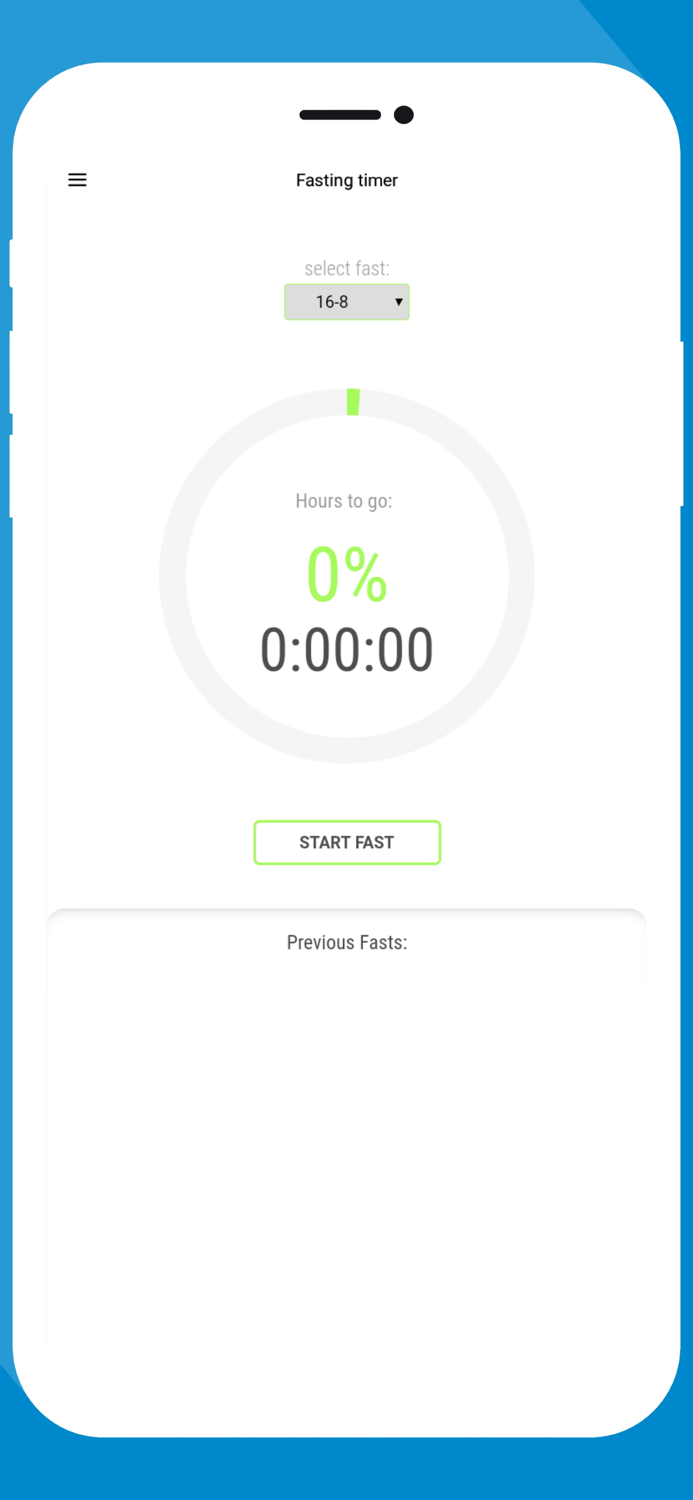 intermittent fasting App
