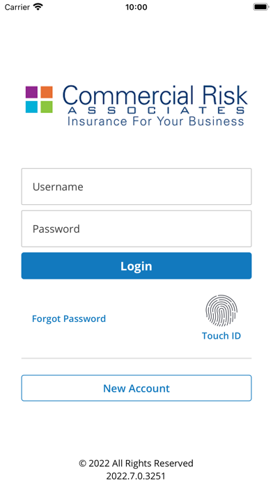 Commercial Risk Associates Screenshot