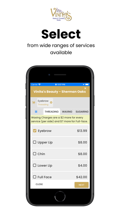 Vinita's Beauty iPhone screenshot 3 - Lifestyle app