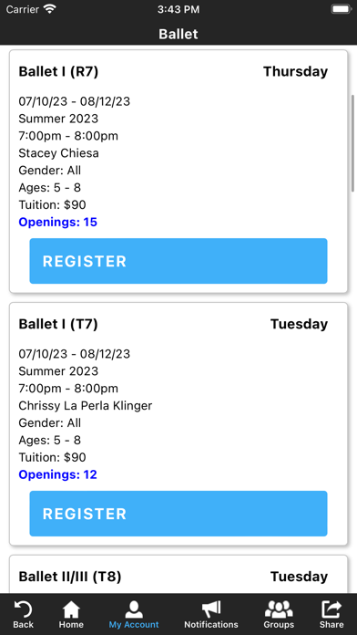 StageDoorDancer Screenshot