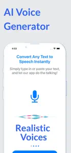 AI Text to Speech - AudioMind screenshot #1 for iPhone