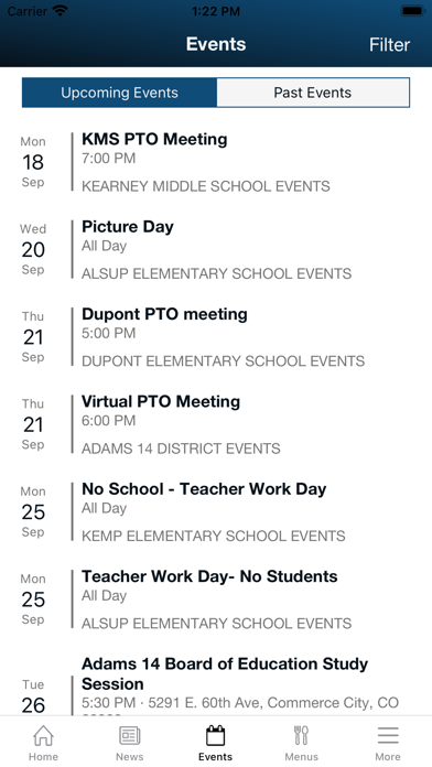 Adams 14 School District Screenshot