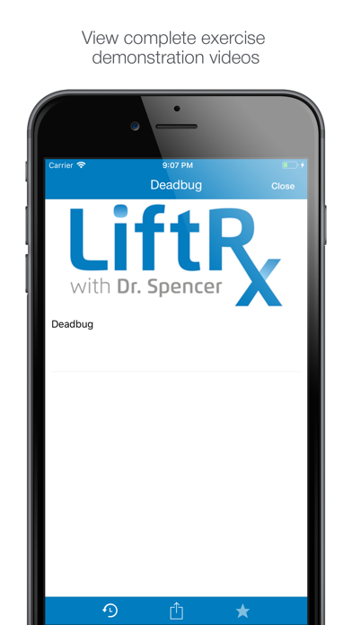 LiftRX Screenshot