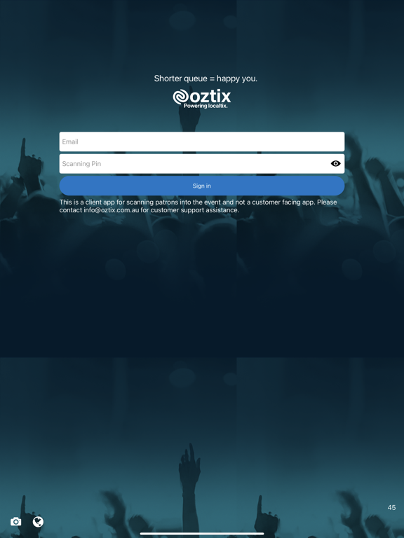 Screenshot #4 pour Oztix Check-in