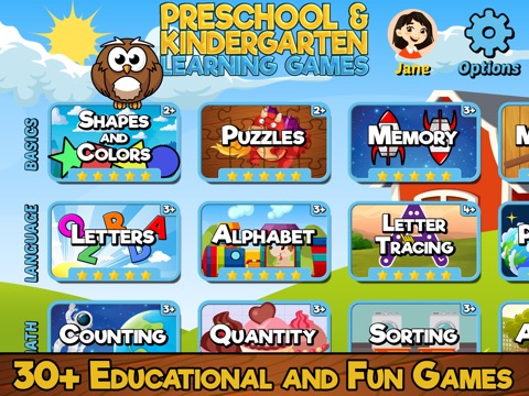 Preschool & Kindergarten Gamesのおすすめ画像1