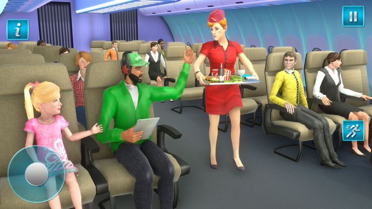 Flight Attendant-Sky Girl Game