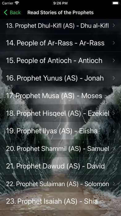 Lives Of The Prophets Screenshot