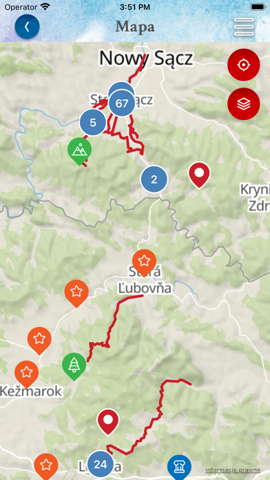 Stary Sącz - Lewocza Screenshot