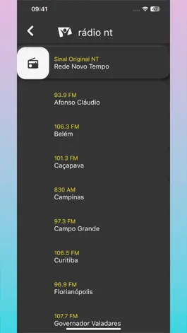 Game screenshot Rádio Novo Tempo apk