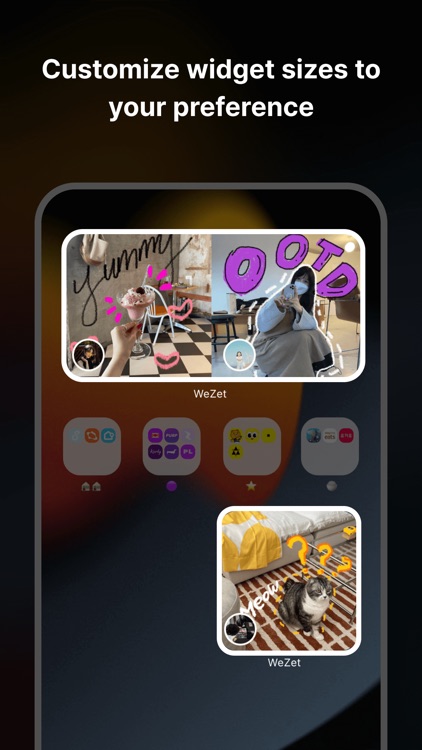WeZet - Widgets with friends screenshot-5