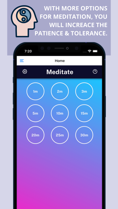 Meditation & Relaxation Timer Screenshot