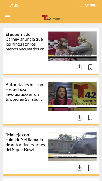 Telemundo Delmarva Screenshot