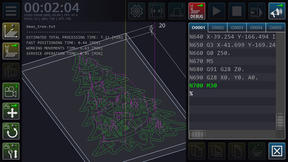 #7. CNC VMC Simulator (iOS) 由: Ilya Obraztsov