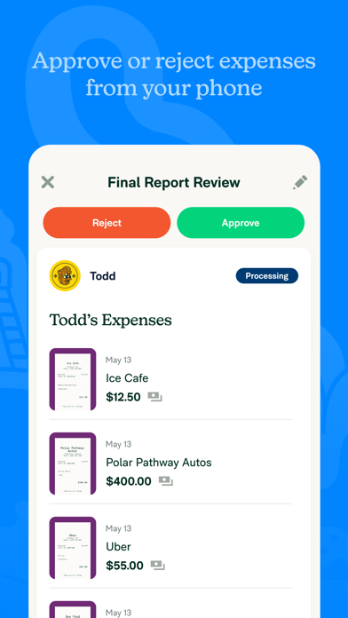 Expensify: Receipts & Expensesスクリーンショット