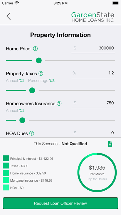 GardenState Home Loans Screenshot