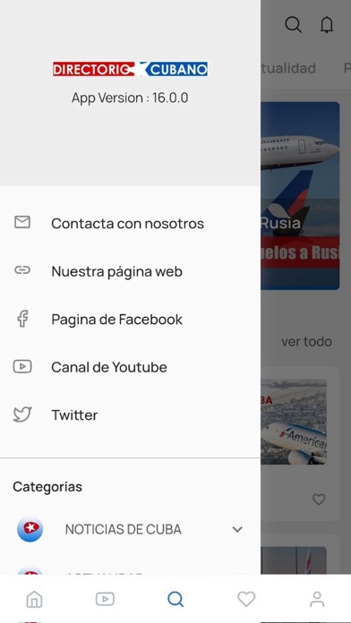 Directorio Cubano Screenshot