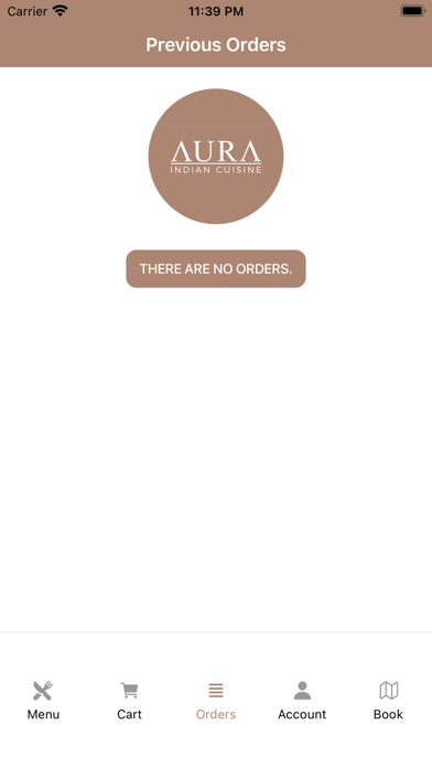 Screenshot #1 pour Aura Indian Cuisine