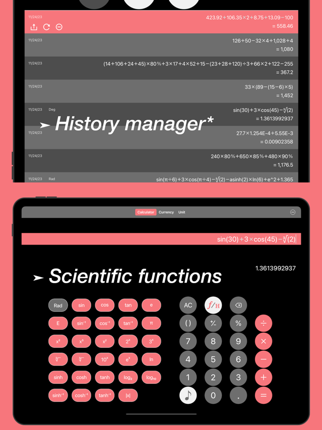 ‎Calculator - Currency - Screenshot ng Unit