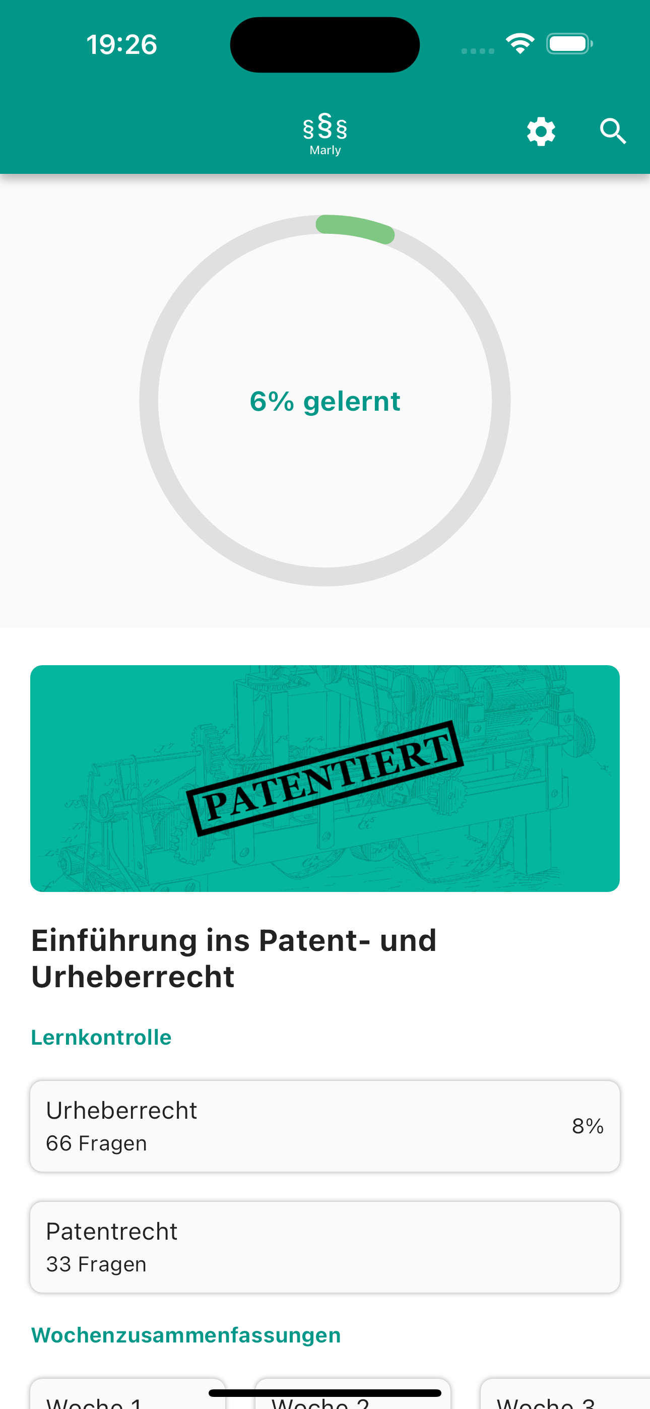 MarlyApp screenshot 1
